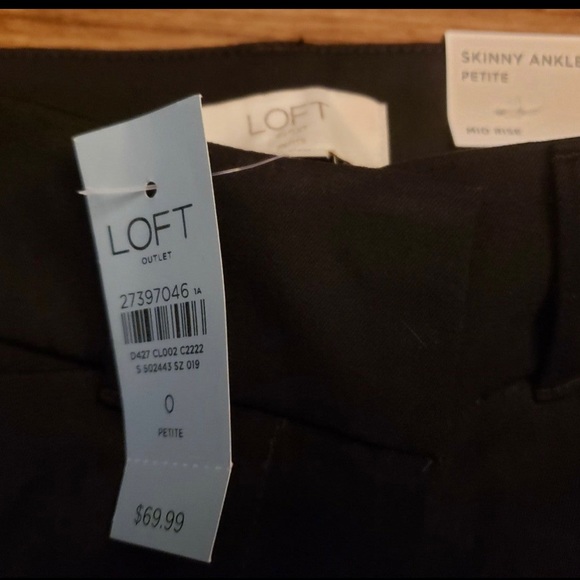 Ann Taylor Skinny Ankle Petite Pants - Picture 3 of 4